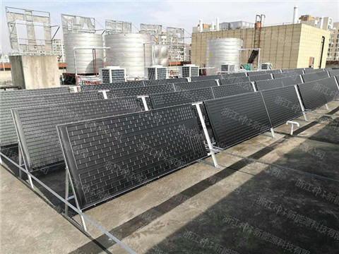 江蘇無錫——酒店22噸異聚態(tài)熱水工程