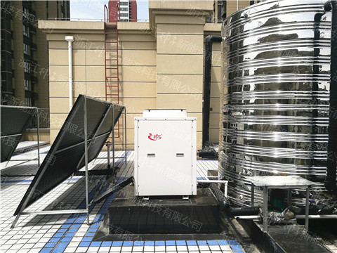 陜西西安——社區(qū)10噸異聚態(tài)熱水集中供熱工程