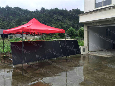 浙江長(zhǎng)興——異聚態(tài)餐廚垃圾烘干工程